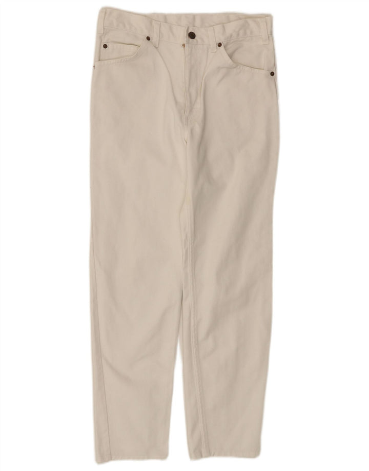 Женские зауженные джинсы Levi's 630 W33 L27 Off White