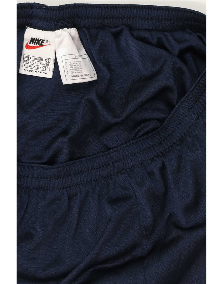 Мужские спортивные шорты Nike, большие темно-синие, полиэстер