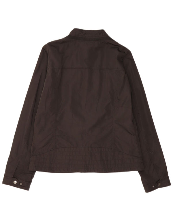 Женский бомбер Geox Respira UK 14, большой черный полиэстер