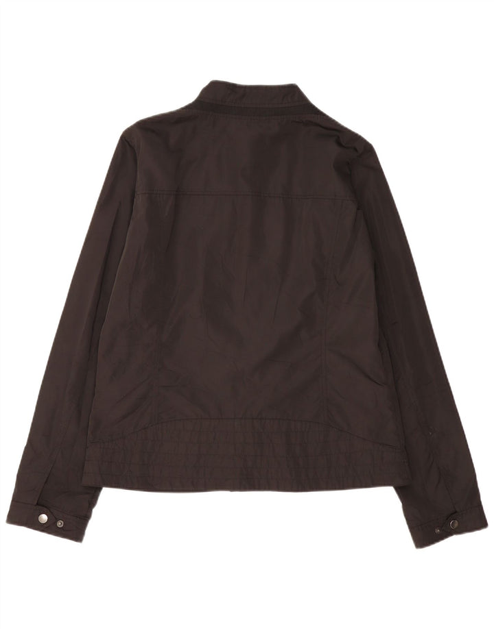 Женский бомбер Geox Respira UK 14, большой черный полиэстер