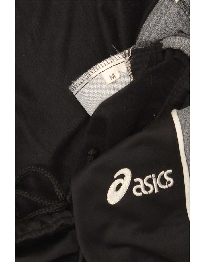 Мужские спортивные брюки Asics, средние черные цветные блоки