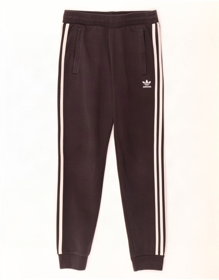 Мужские спортивные брюки Adidas Joggers среднего черного цвета из хлопка