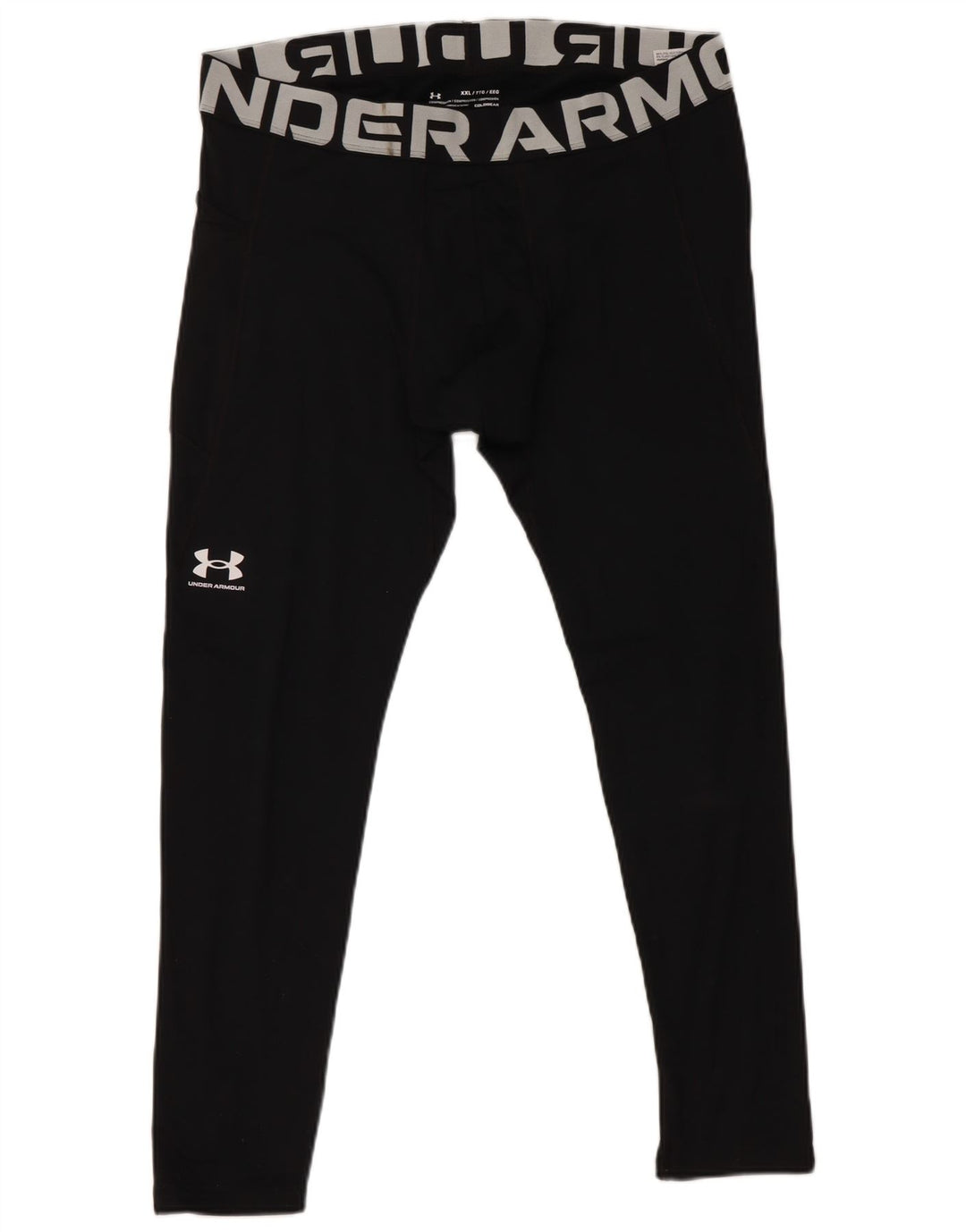 Мужские леггинсы с рисунком Cold Gear UNDER ARMOR 2XL, черный полиэстер