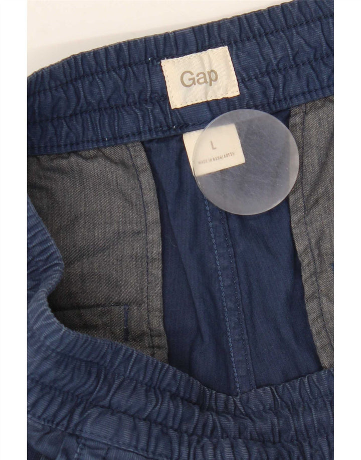 Мужские шорты чинос Gap, большие W36, темно-синие, хлопок