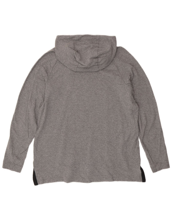 Женский джемпер с капюшоном Nike UK 18 XL, серый