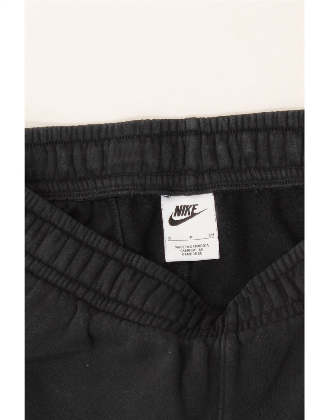 NIKE Mens Tracksuit Trousers Joggers Small  Black Cotton Vintage Nike and Second-Hand Nike from Messina Hembry 