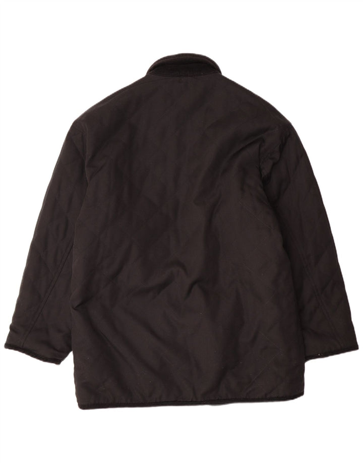 Мужская двусторонняя флисовая куртка VINTAGE UK 38 среднего серого цвета Fair Isle