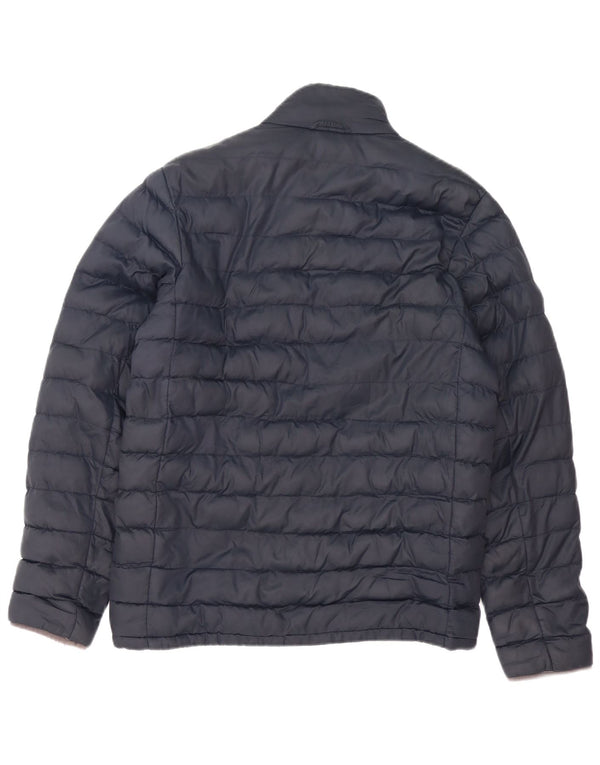 Мужская стеганая куртка Barbour UK 36, маленький темно-синий полиэстер