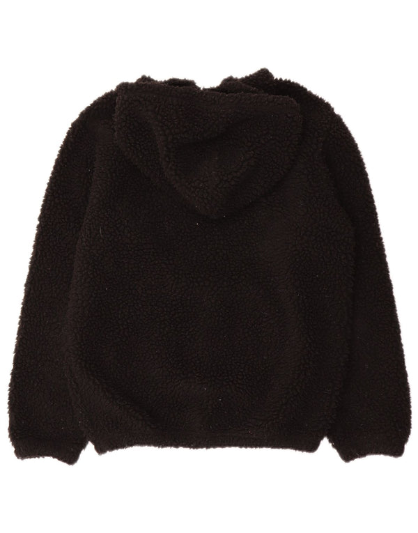 Флисовый джемпер с капюшоном и графическим рисунком для мальчиков Champion (11–12 лет, большой черный цвет)