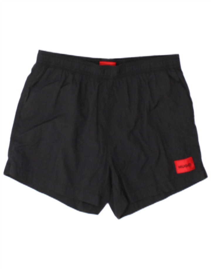 Мужские спортивные шорты Hugo Boss XL черные из полиамида