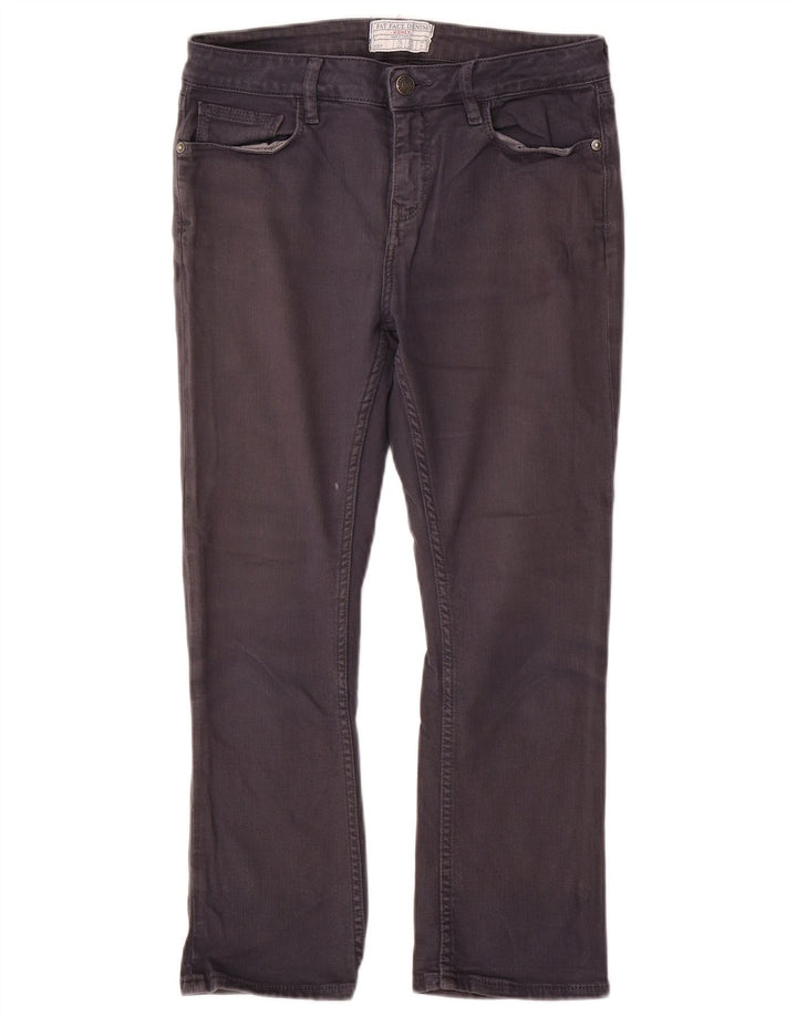 Женские укороченные джинсы Fat Face UK 10, маленькие W28 L23, серый хлопок