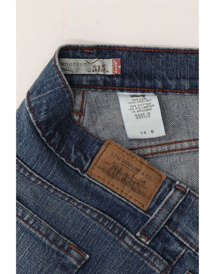 Женские джинсы Levi's 515 Bootcut США 14 XL W36 L30 Синий хлопок