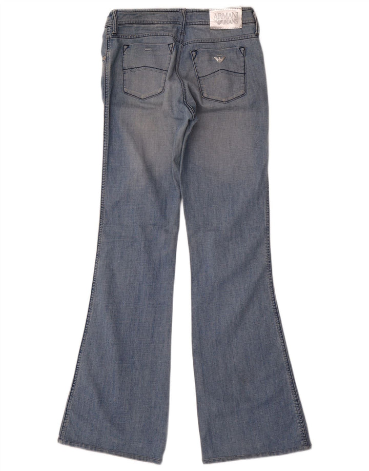Женские расклешенные джинсы Armani W29 L35 синие