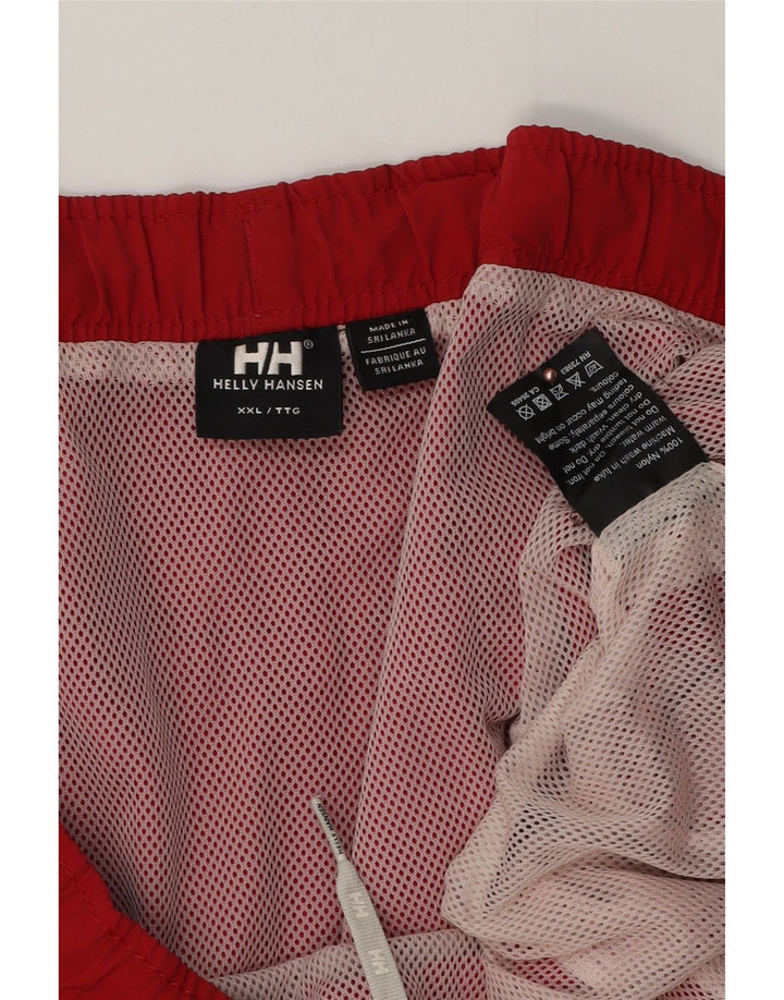 HELLY HANSEN Мужские шорты для плавания 2XL, красный нейлон