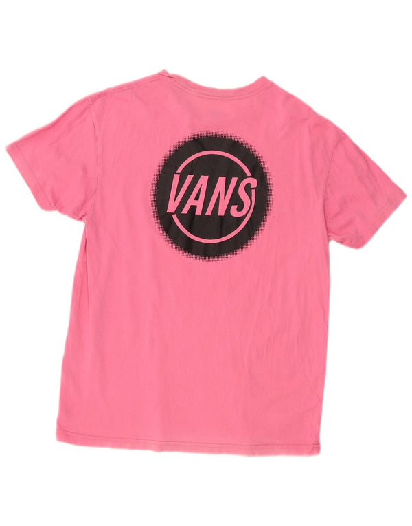 Мужская футболка с рисунком VANS Top XS Розовый