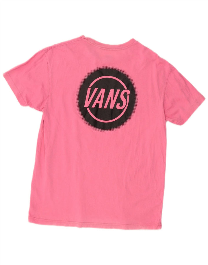 Мужская футболка с рисунком VANS Top XS Розовый