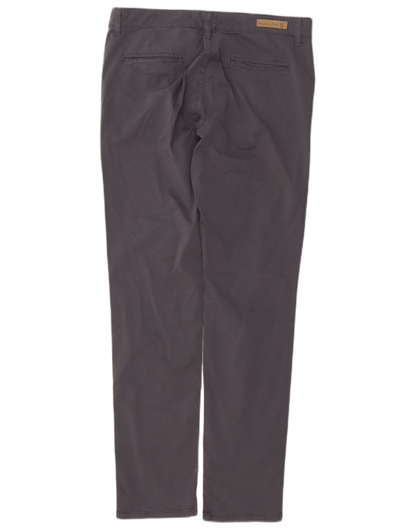 Женские узкие брюки чинос Massimo Dutti EU 38 Small W28 L31 Серый хлопок