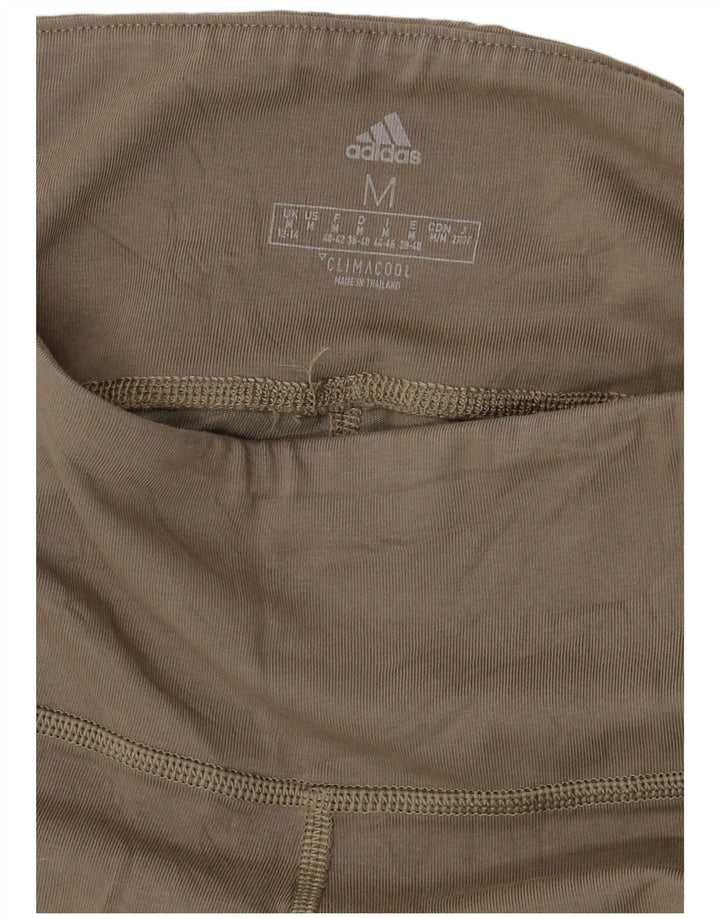 Женские леггинсы Adidas Climacool UK 12/14, средний хаки