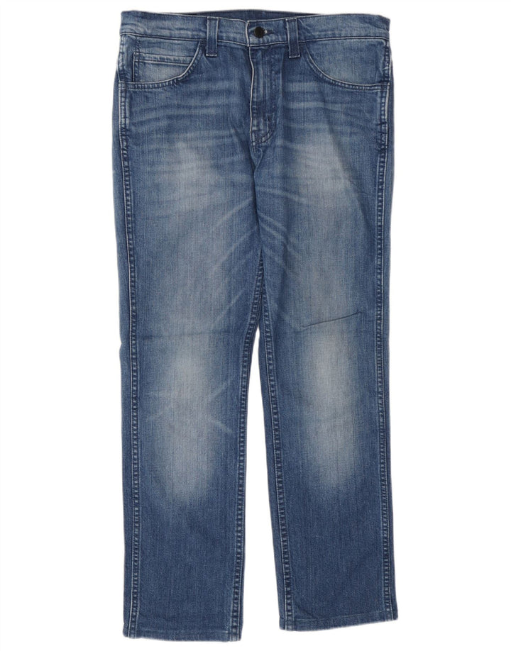 Мужские узкие джинсы Levi's W32 L28 синие, хлопок