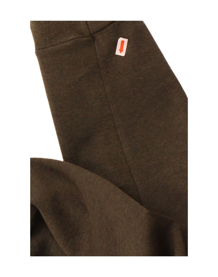 Мужской свитер с капюшоном на молнии Nike XL, цвет хаки, хлопок