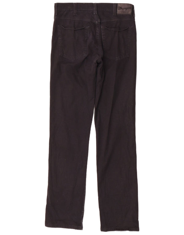 Мужские прямые повседневные брюки Wrangler Arizona W33 L34, черный хлопок