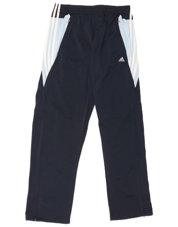 Мужские спортивные брюки Adidas UK 42/44, большие темно-синие цветные блоки