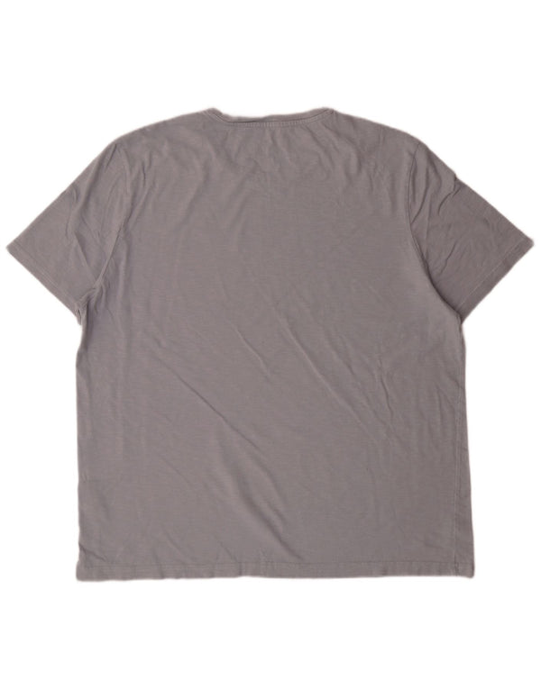 Женская футболка с рисунком Fat Face, топ 3XL, серый хлопок, мотоцикл