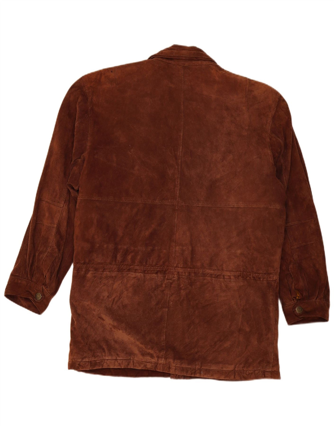 Винтажная мужская замшевая куртка UK 42 XL коричневая