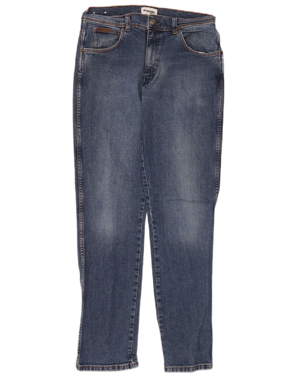 Мужские джинсы Wrangler Texas Slim W33 L34, синий хлопок