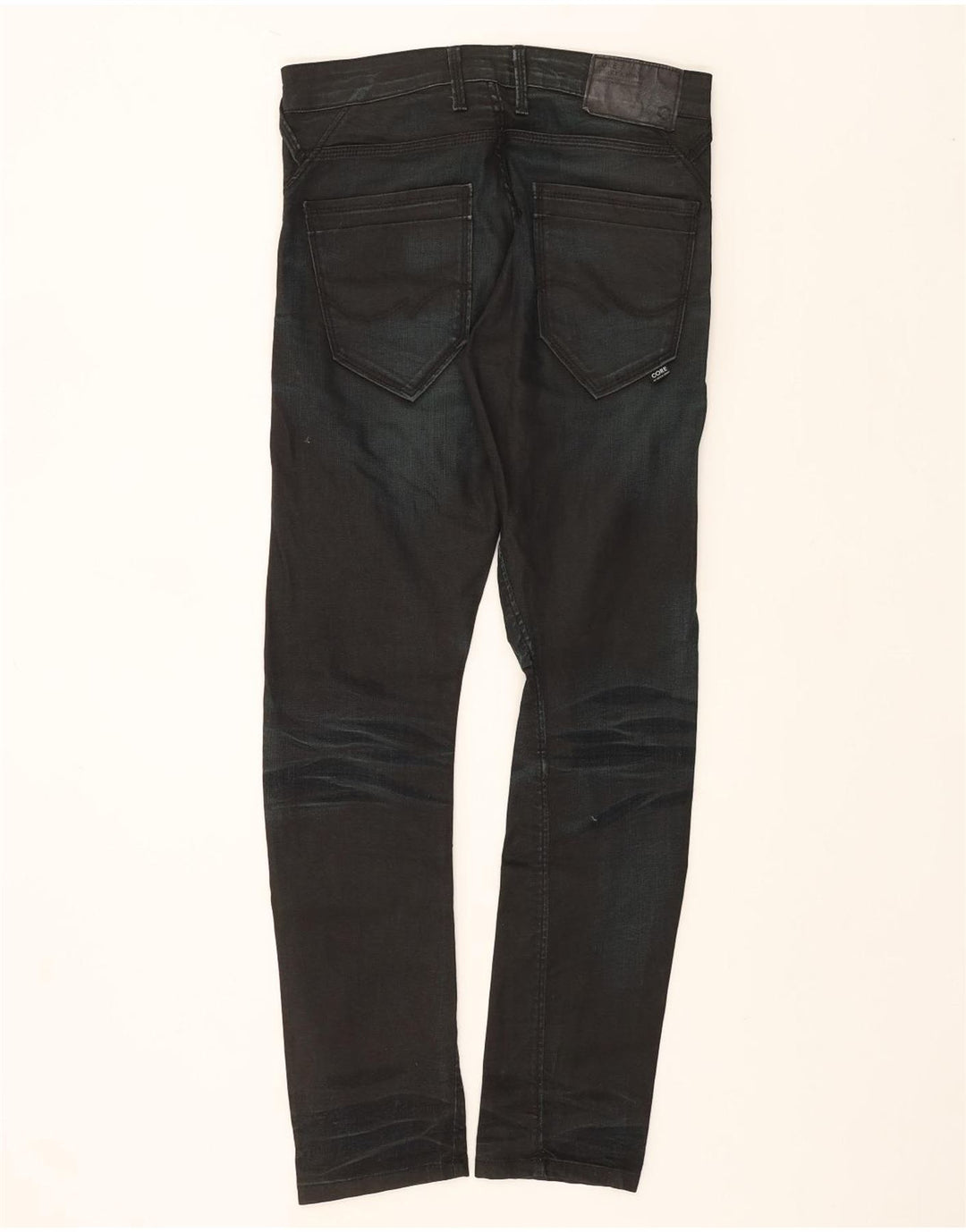 JACK & JONES Mens Slim Jeans W29 L32 Black Cotton Vintage Jack & Jones and Second-Hand Jack & Jones from Messina Hembry 