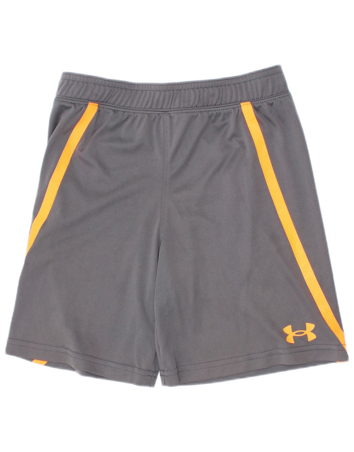 Спортивные шорты Under Armour для мальчиков 5–6 лет, серый полиэстер