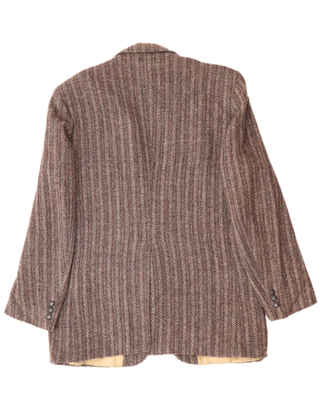 Мужской пиджак HARRIS TWEED на 2 пуговицах, Великобритания 38, средний серый в полоску