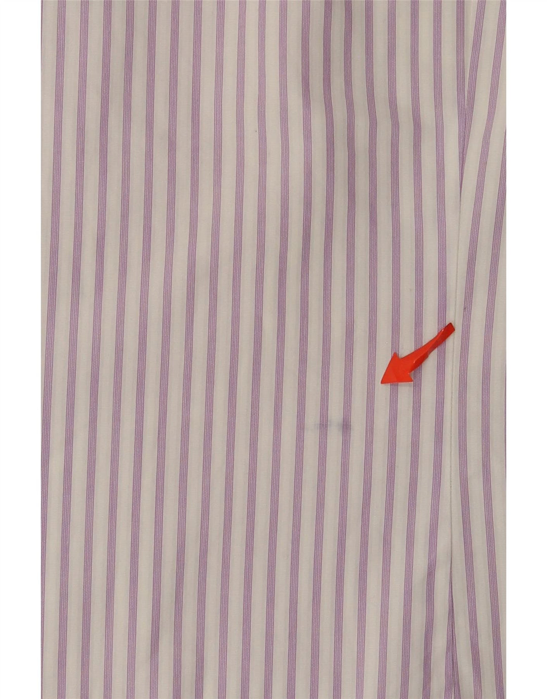 Мужская рубашка Ted Baker, размер 4, большая фиолетовая хлопковая полоска