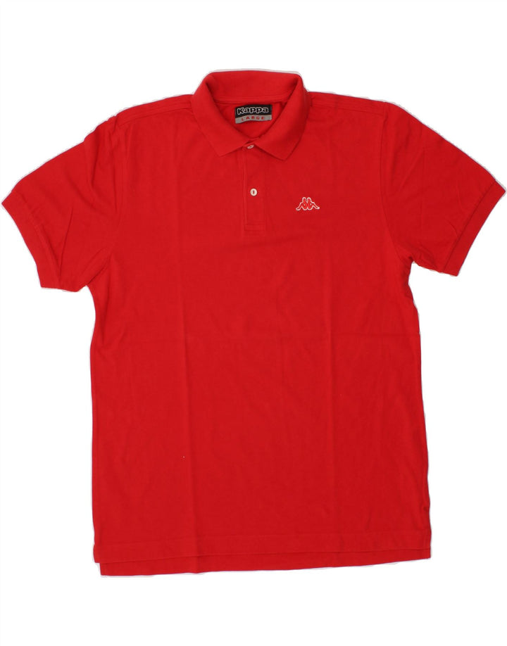 KAPPA Mens Polo Shirt Large Red Cotton Vintage Kappa and Second-Hand Kappa from Messina Hembry 