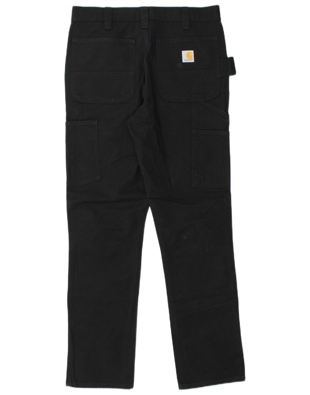 Мужские прямые брюки-карго CARHARTT W32 L32, черные, хлопковые