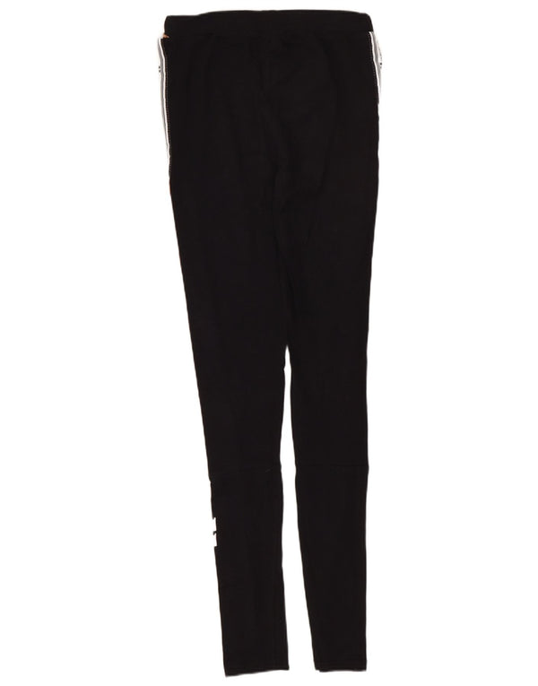 Женские леггинсы с рисунком Ellesse UK 4 XS, черные, хлопок с цветными блоками