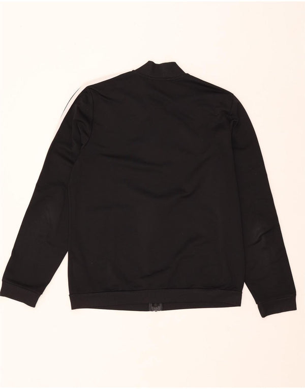 Женская спортивная куртка ADIDAS UK 12/14, средний черный полиэстер