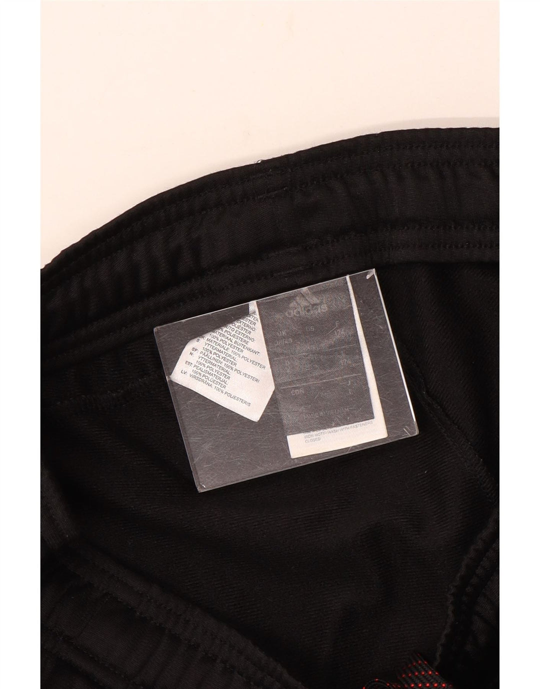 Мужские спортивные брюки Adidas UK 38/40, средний черный полиэстер