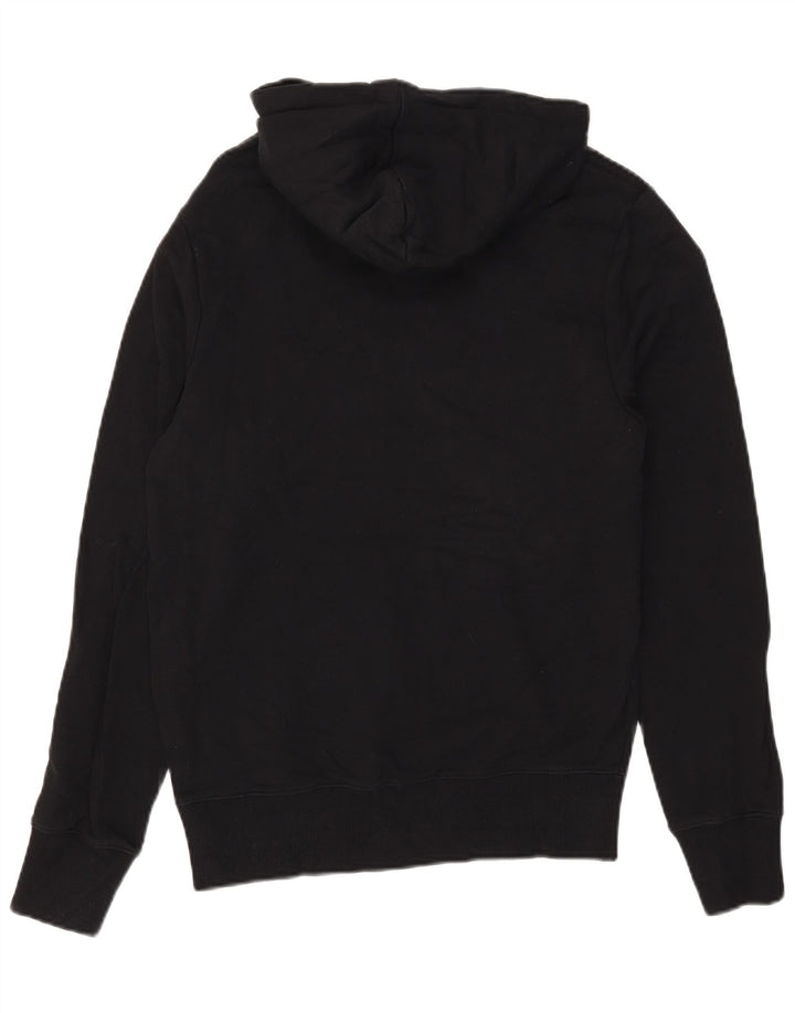 Мужской джемпер с капюшоном Fred Perry, маленький черный, хлопковый
