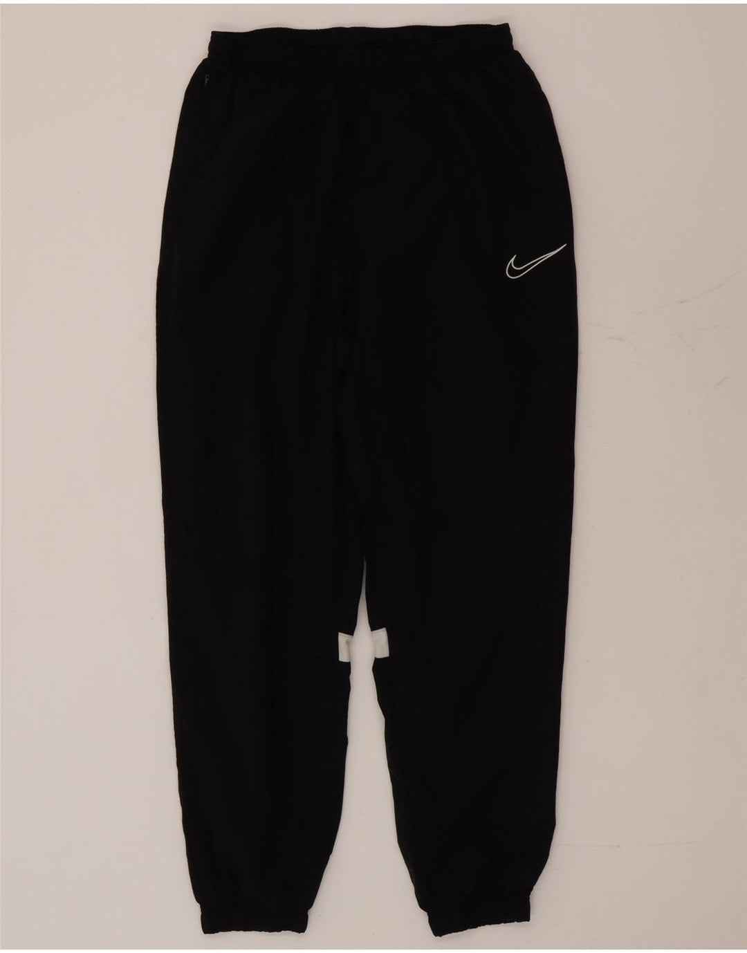 Мужские спортивные брюки Nike Dri Fit для бега, средние черные цветные блоки