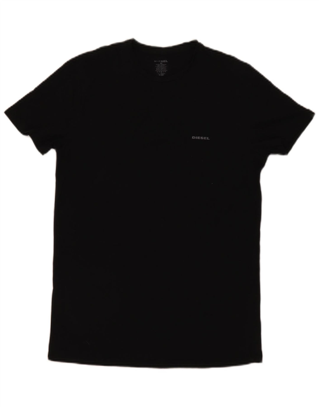 Мужская футболка Diesel Top Medium Black Cotton