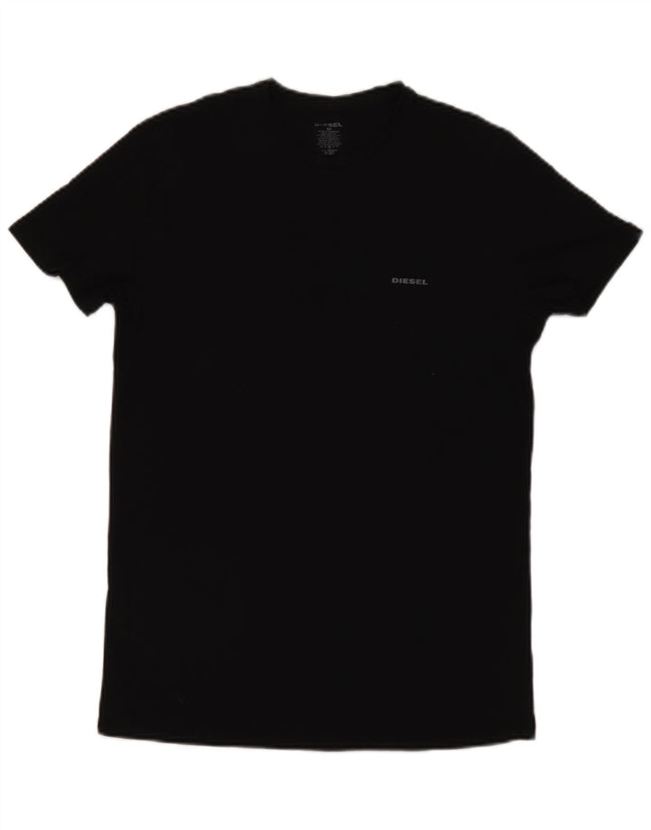 Мужская футболка Diesel Top Medium Black Cotton