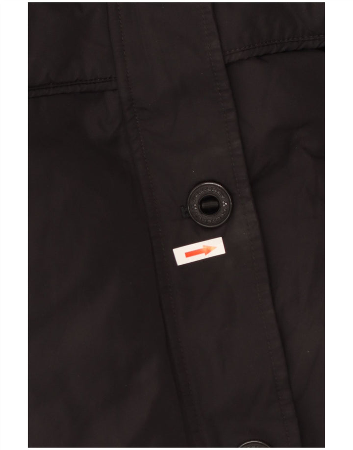 PEUTEREY Женский пуховик IT 40 Маленький Черный Полиамид