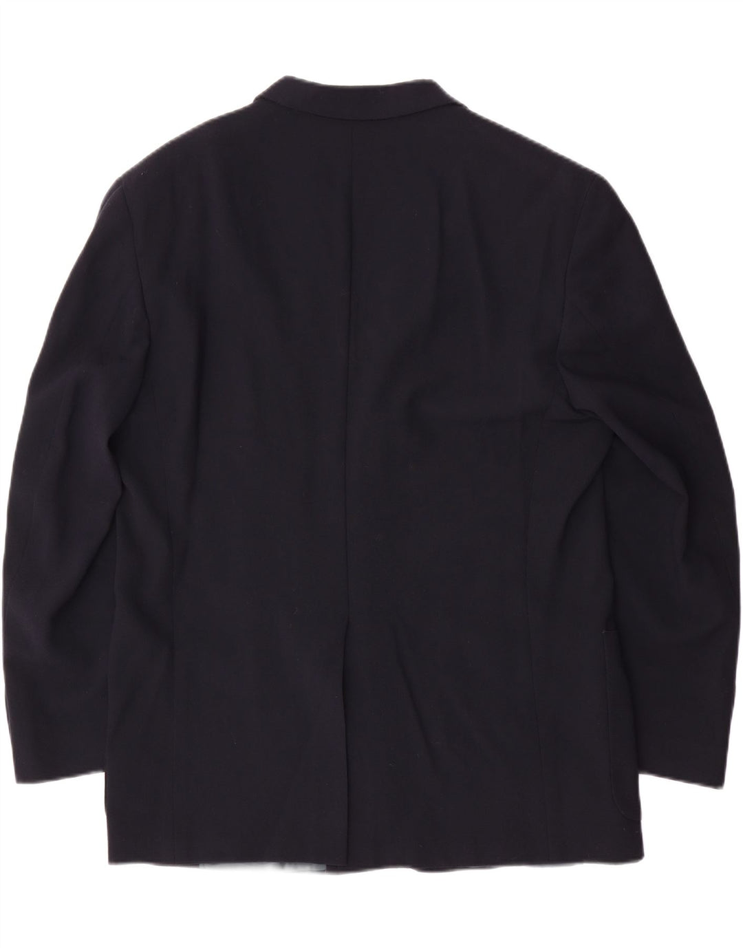 DANIEL HECHTER Мужской пиджак на 3 пуговицах IT 52 XL Темно-синий из натуральной шерсти