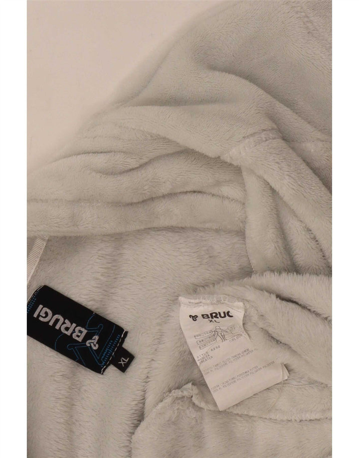 Мужская флисовая куртка Brugi UK 42 XL серая полиэстер