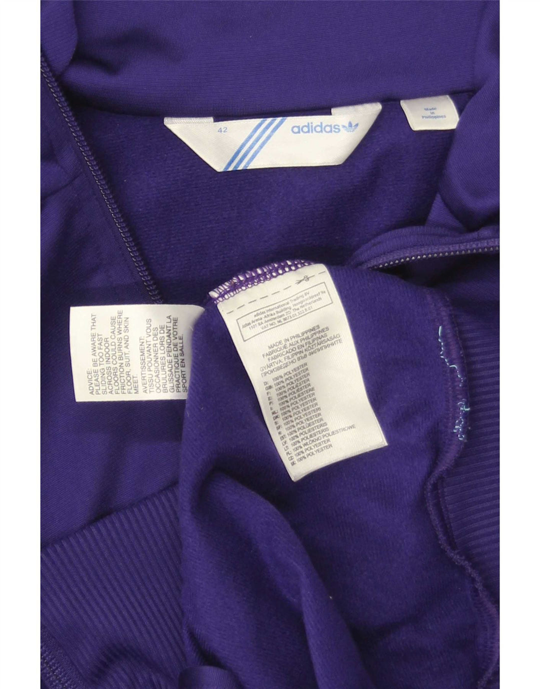 Женский спортивный костюм Adidas IT 42 Medium Purple Polyester