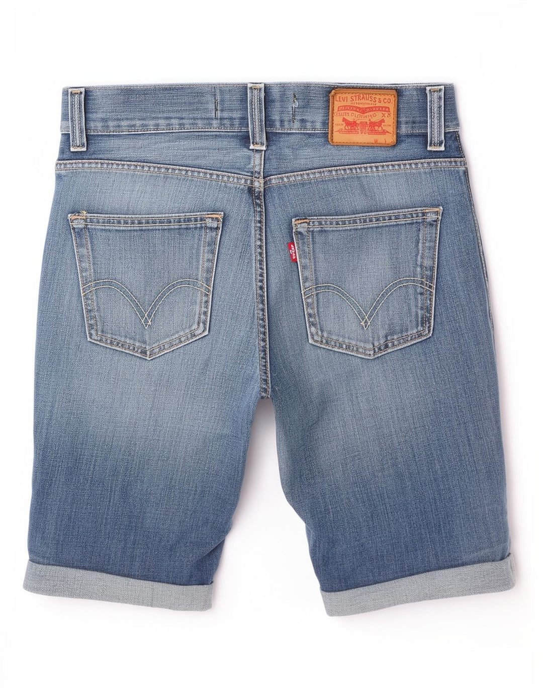 Мужские джинсовые шорты Levi's 506 W31, средний синий хлопок