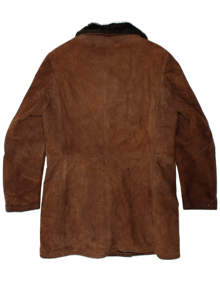 VINTAGE Женская дубленка IT 52 2XL Коричневый