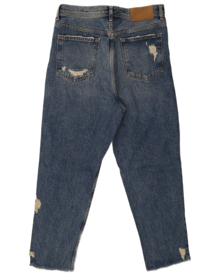 Мужские укороченные джинсы Zara EU 40 Medium W31 L26, синий хлопок