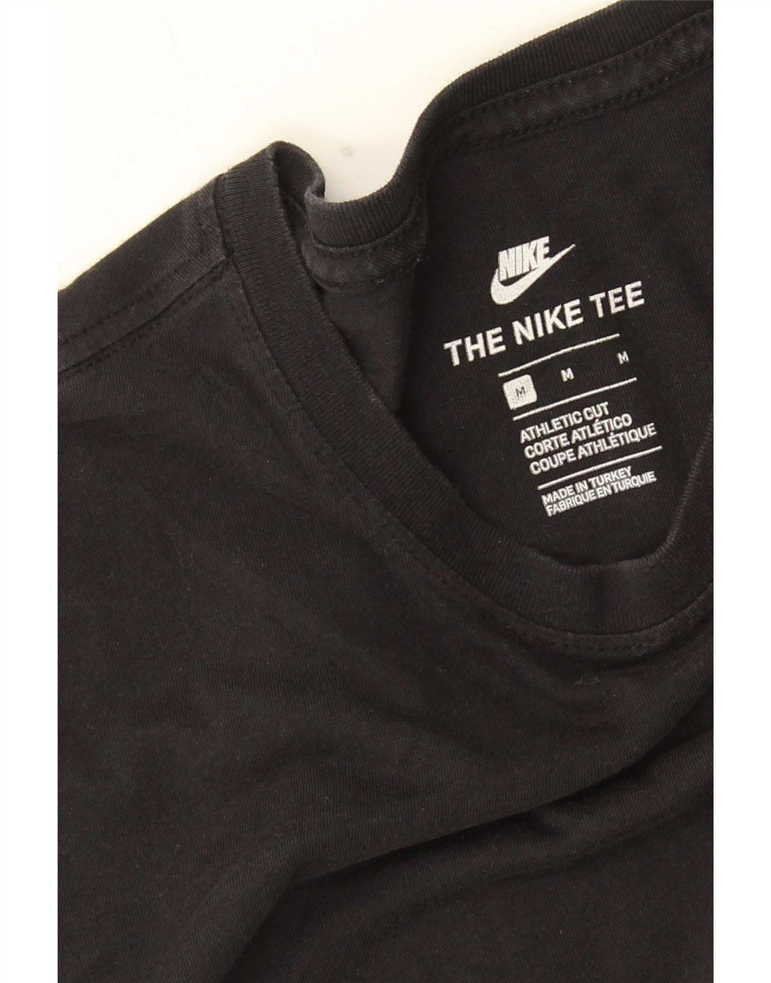 Мужская футболка спортивного кроя Nike, средний черный
